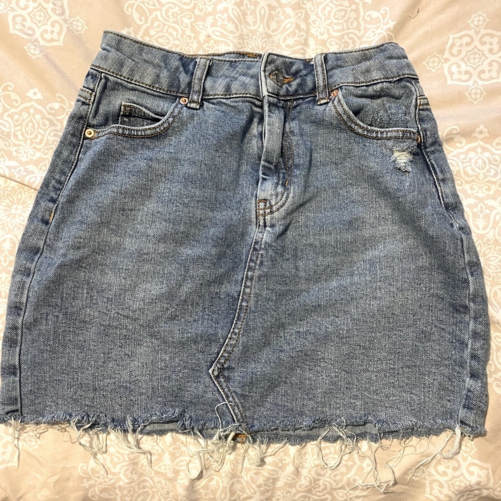Denim skirt